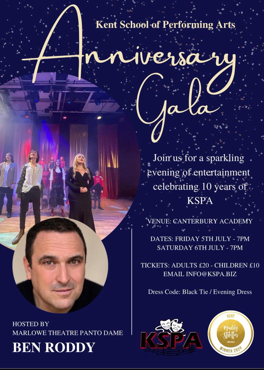 Delighted to be hosting the <a href="/kspaschool/">KSPA</a> 10 year Anniversary gala this weekend… such talented kids. I believe there are a few tickets left so be quick! Details below….