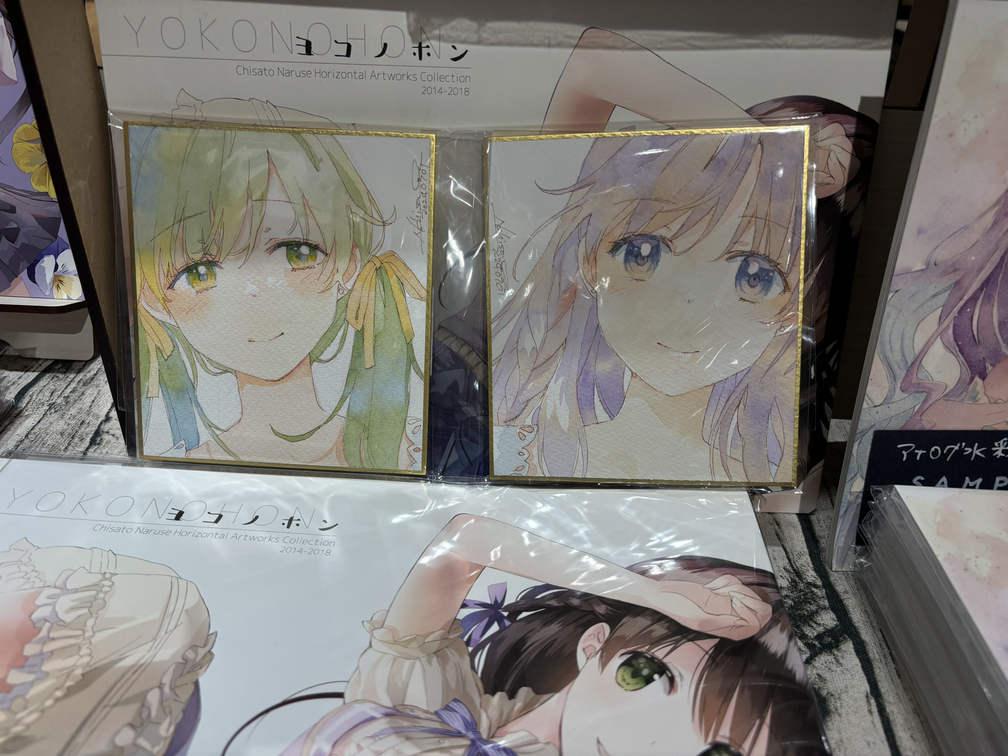 成瀬ちさと MCM4 ミニ原画 ミニ色紙 新宿マルイクリエイターズマーケット 成瀬ちさと MCM4 ミニ原画 ミニ色紙 新宿マルイクリエイターズ