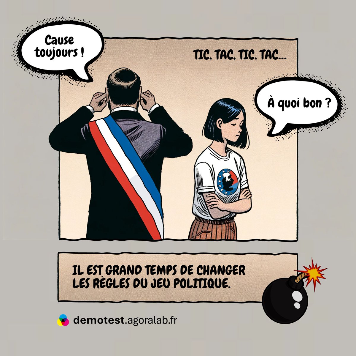 📣 Je demande solennellement aux candidat(e)s démocrates #LégislativesAnticipées2024 d'annoncer leur #désistement... en faveur des citoyens(ne)s pour nous laisser réécrire les règles du jeu #politique.

1️⃣ #GrandDébat #Démocratie
2️⃣ #ConventionCitoyenne
3️⃣ #PréférendumConstituant