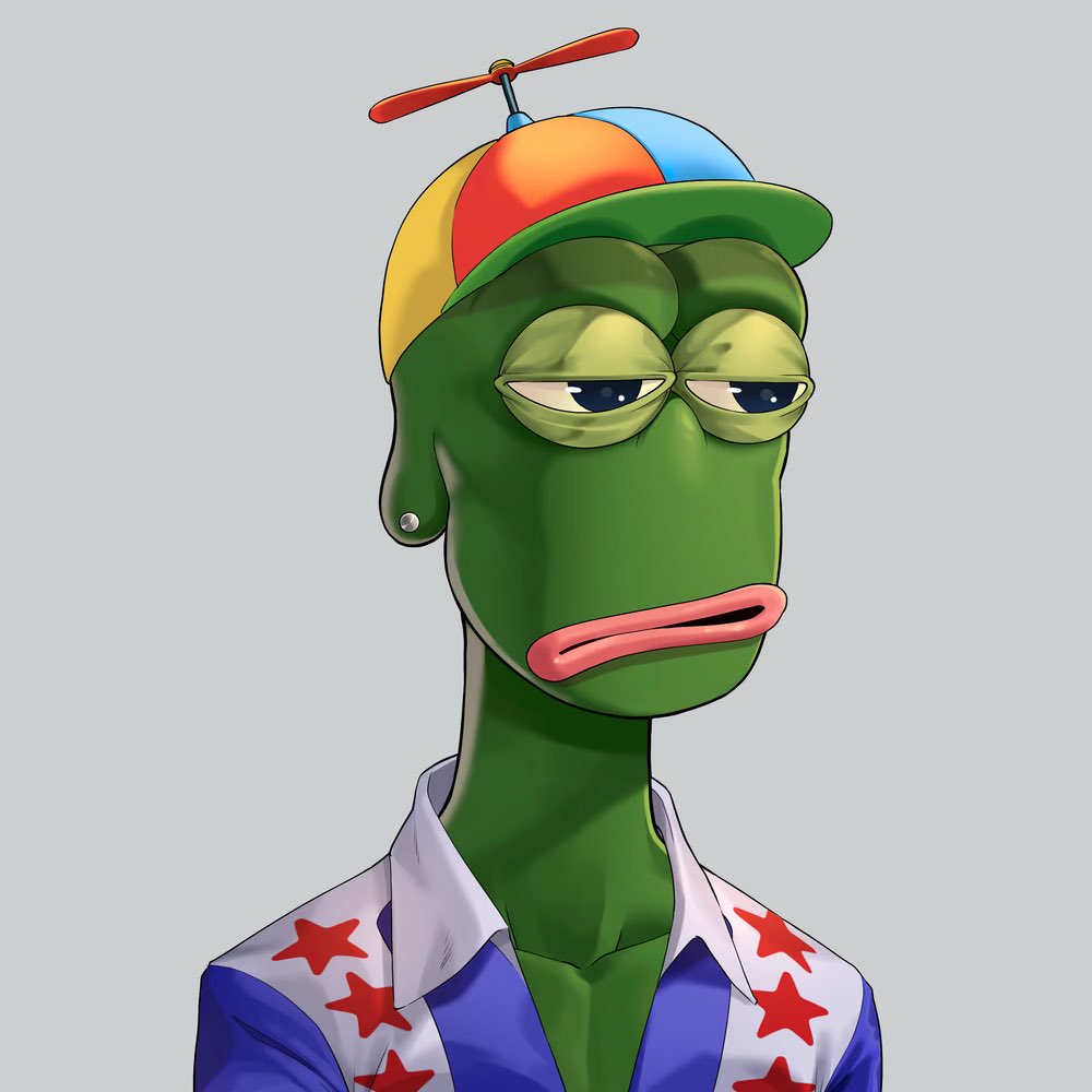 marco_tassotti's tweet image. Before @RareApepesNFT #98 became a #Deathbot he was a normal $PEPE until he made a deal with the wrong D.EVIL 😈