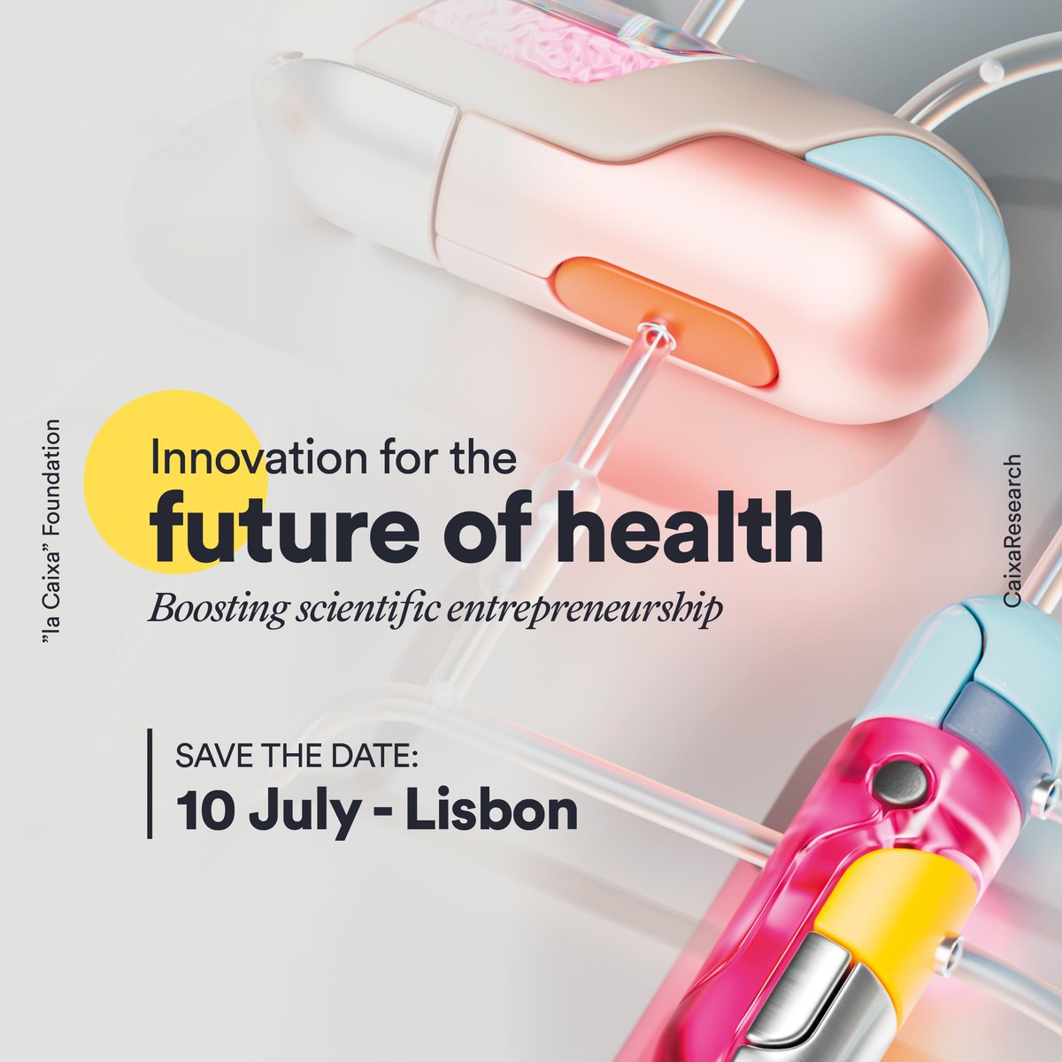 🚀 Join us on July 10 in Lisbon for an event focused on the crucial role of biomedical innovation for the future of health!

Learn how biomedical knowledge is being transformed into new treatments, diagnostics, and services.

Check out the program here: bit.ly/45INOdn