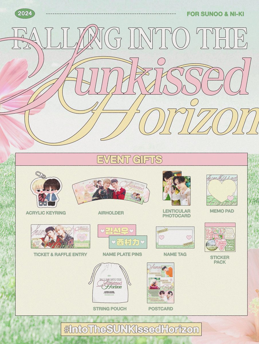 ‘𝐹alling 𝐼nto 𝒯he 𝒮unkissed 𝐻orizon’ kit inclusions reveal!

Few slots left for onsite attendees! Register now at bit.ly/OnsiteKits. We hope to see you there! 💛

Online kits are still available as well: bit.ly/OnlineKits

#IntoTheSUNKIssedHorizon 🌻🍃