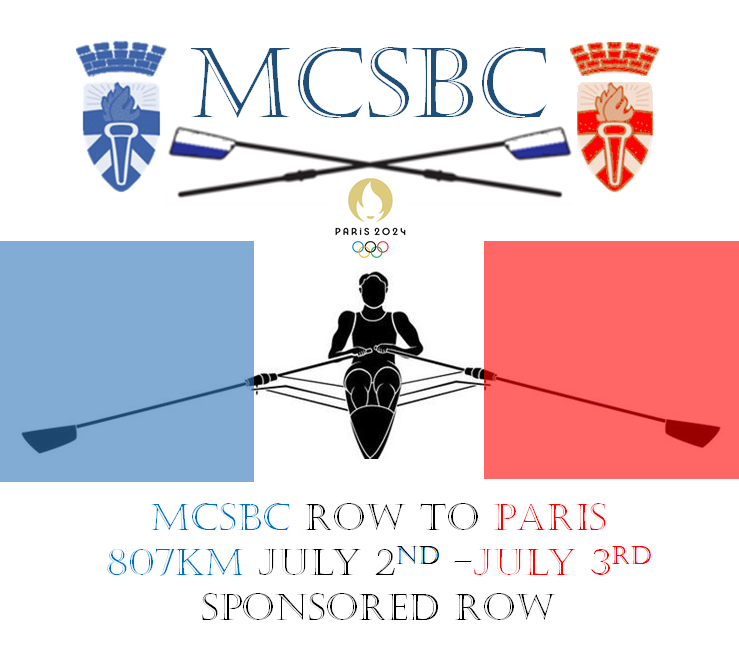 Tomorrow students of MCSBC will attempt a combined sponsored row to cover the distance from Monmouth Rowing club to Vaires-Sur-Marine Nautical Satdium where the rowing will take place at the Paris Olympics this summer   

Please sponsor via Justgiving
justgiving.com/monmouthboatcl…
