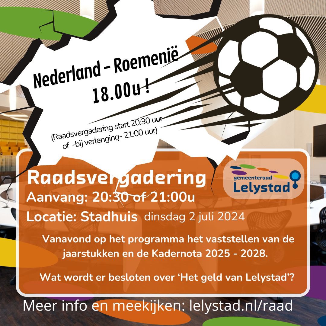 Raad van Lelystad tweet media