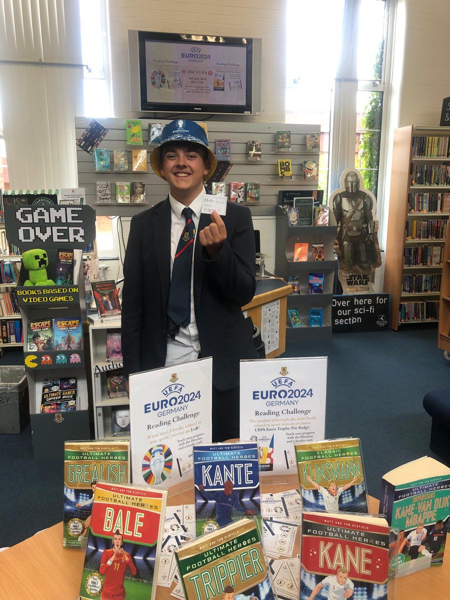 Our <a href="/verulamschool/">Verulam School</a> #EURO2024 reading competitions and challenges are going down well with the boys 🎉 Sam won our recent prediction challenge after #ENGSLO nail biting fixture last night ⚽️ what will #ENGSUI bring?🦁🦁🦁
