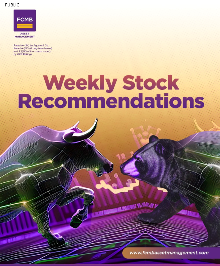 fcmbassetmgt's tweet photo. Check out our stock recommendations for the week.

#StockMarket #Investing #WeeklyStockPick #FinancialFreedom #FCMBAssetManagement https://t.co/saDbrEkQEL