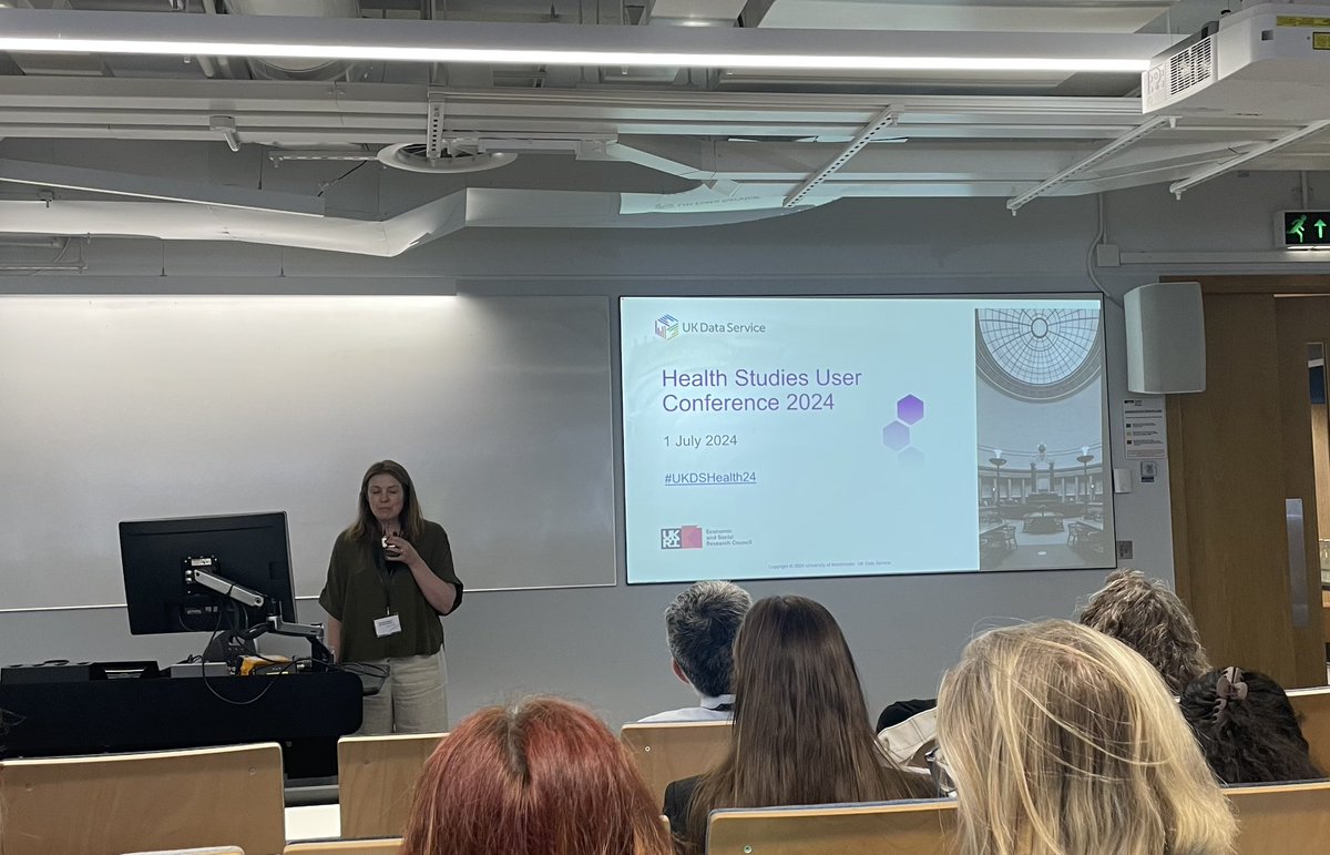 katrin_metsis's tweet photo. Attending the Health Studies User Conference #UKDSHealth24 to later present on investigating health inequalities by utilising data from the UK censuses through @UKDataService thank you to @StLeonards for supporting my trip @pbsciStAndrews @StAndMedicine https://t.co/y2wQGVVymg