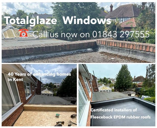 TotalglazeLtd's tweet photo. Over 500, 5 star reviews. Enhancing homes throughout Kent for over 40 years, call us today for a free quote on all of our products.
#EPDM #roof #roofing #roofline #thanet #kent #replacementroof https://t.co/6x4OOYfcCv