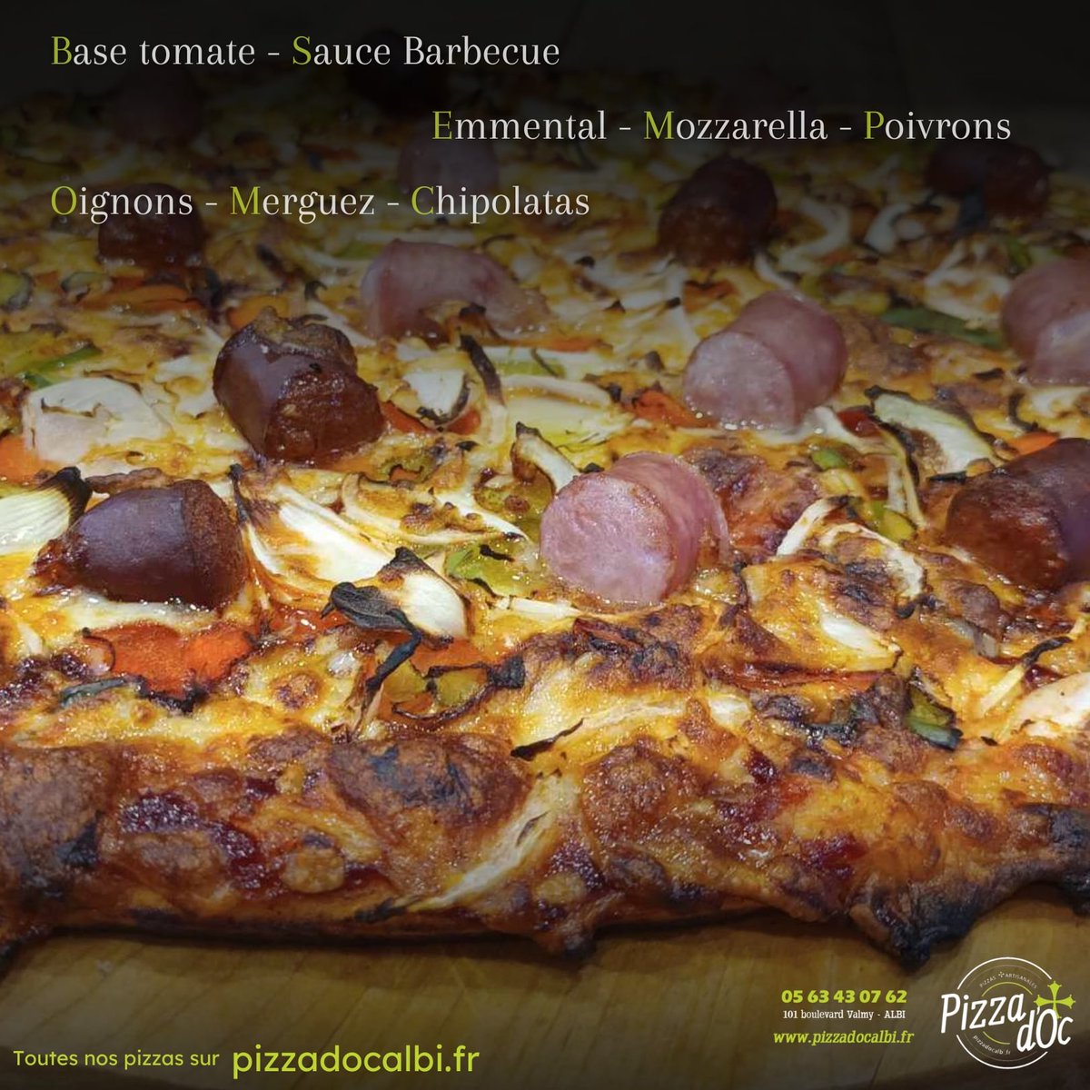 pizzadocalbi's tweet photo. #Pizza #miam #restaurant #pizzadocalbi #convivialité #pizzadoc #pizzeria #gourmand #partage #aemporter #produitslocaux #albi #albitourisme #tarn #occitanie #pizzagram #PornFoods https://t.co/C2sFikTiLP