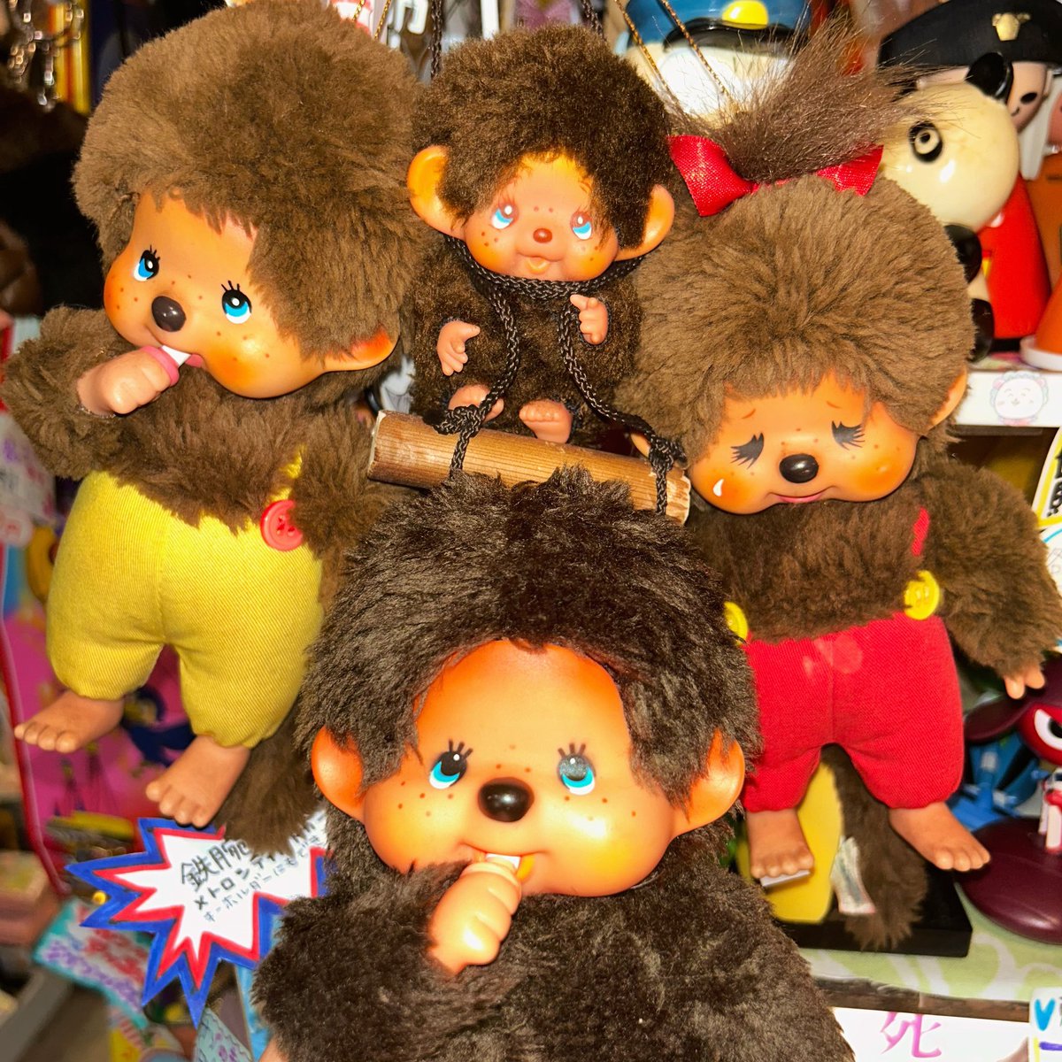 アバンギャル堂です🐒 こちらは最近入荷した1980年代～のモンチッチ