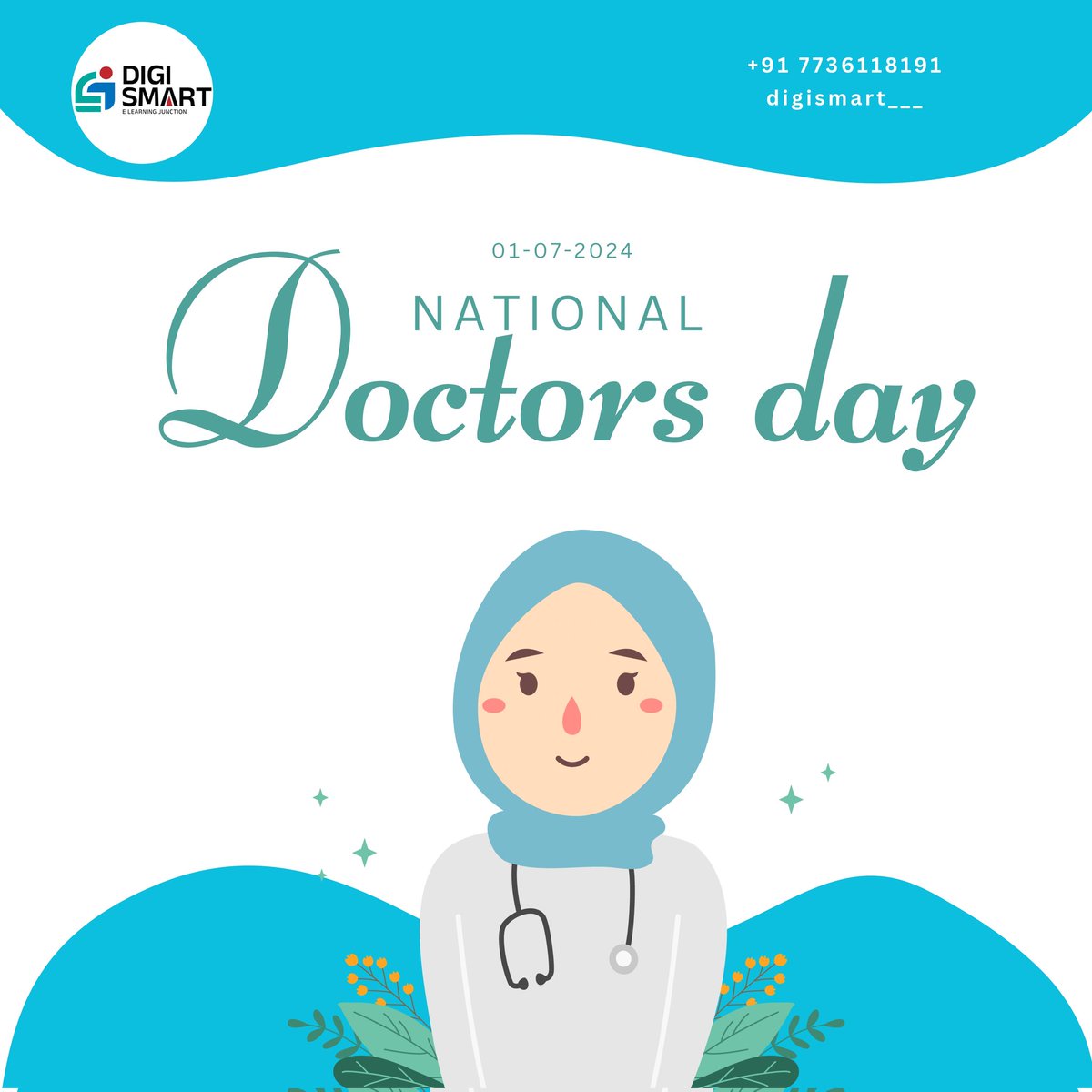 digismart's tweet image. National Doctors Day 🧑🏻‍⚕️