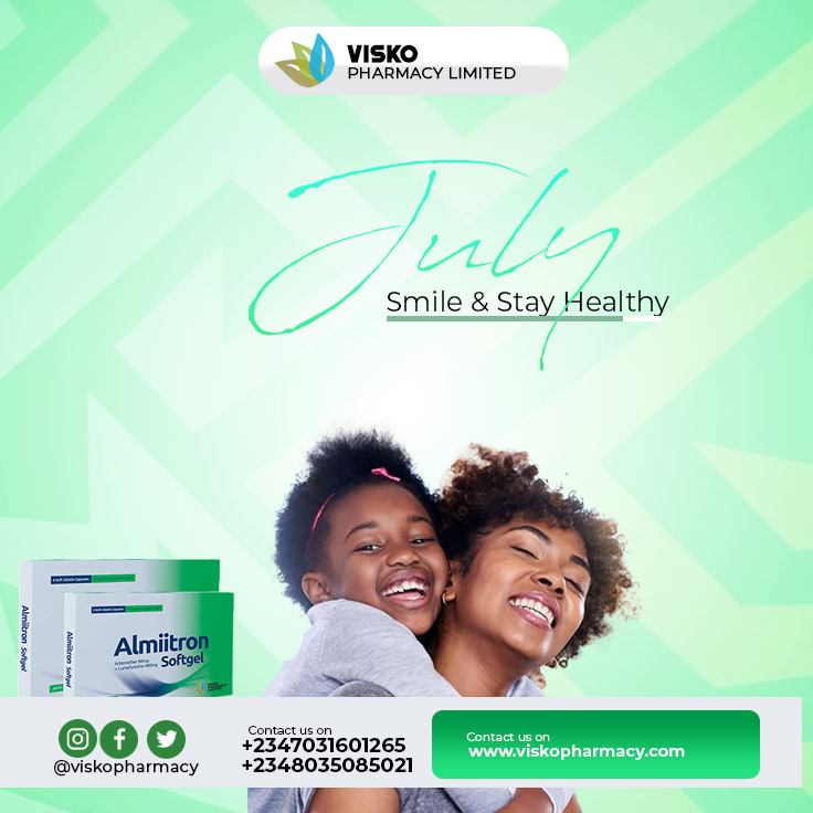 visko_pharms's tweet photo. Smile &amp; Stay Healthy
#July https://t.co/LMALCjJHNs
