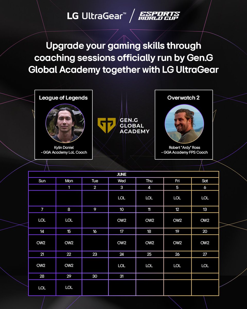 Hello to all <a href="/EWC_EN/">Esports World Cup</a>  Fans! Are you ready to meet <a href="/GenG/">Gen.G Esports</a> ? 🐯

The League of Legends Champions will be at EWC on July 3rd. ✨
 
By following the steps on the below link, you earn the chance to take part in the Meet &amp; Greet session with Gen.G LoL players.
 
Link: