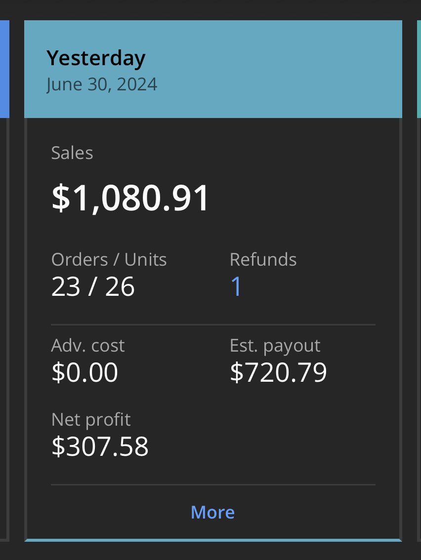 First $1k day!  Let’s go!  ⁦<a href="/flips4miles/">Miles</a>⁩