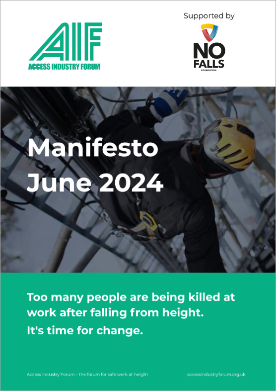 There's one simple action UK residents can take before 4 July elections in support of work at height safety, but time is running out. Please go now &amp; share our manifesto with your local election candidates before polls open on Thurs. ➡️Take action today: accessindustryforum.org.uk/support-our-ca…