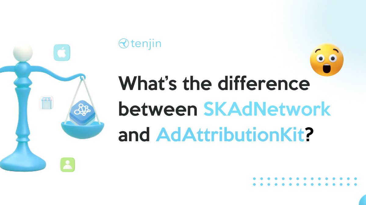 #AdAttributionKit vs. #SKAdNetwork: What's the Difference?

We just released a 3-minute video where we summarize: 

💡 What AdAttributionKit is
⚡ How it's different from SKAdNetwork
📈 What the good (and bad) news is for mobile advertisers 

Watch now 👉 lnkd.in/ezg-ZUjS