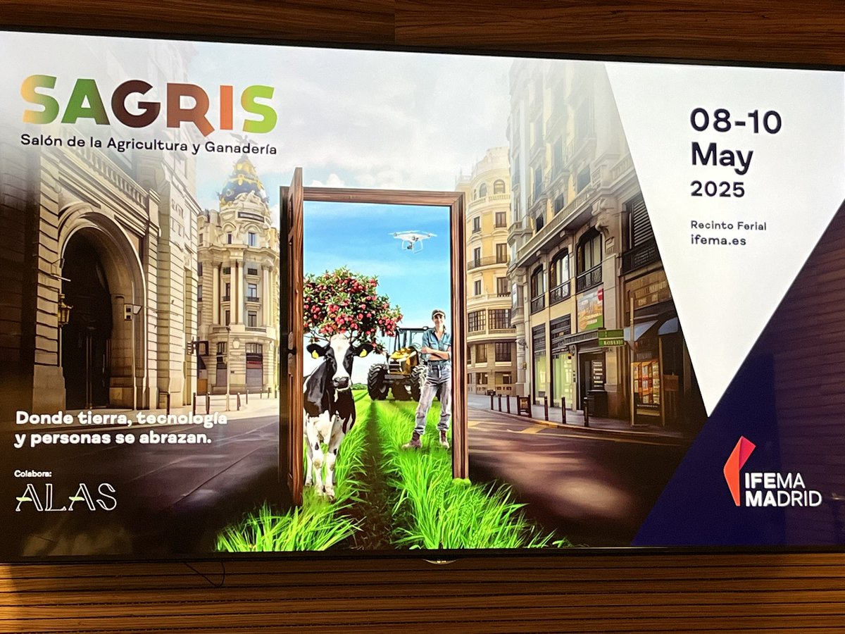 I Foro  agroalimentario organizado por <a href="/IFEMA/">IFEMA MADRID</a> y Alas, con motivo de la presentación de Sagris, Salón de la Agricultura y la Ganadería que se celebrará  8-10 mayo 25. Participan las principales organizaciones <a href="/AsajaNacional/">Asaja Nacional</a> FEPEX, UPA, COAG y Cooperativa Agroalimentaria España