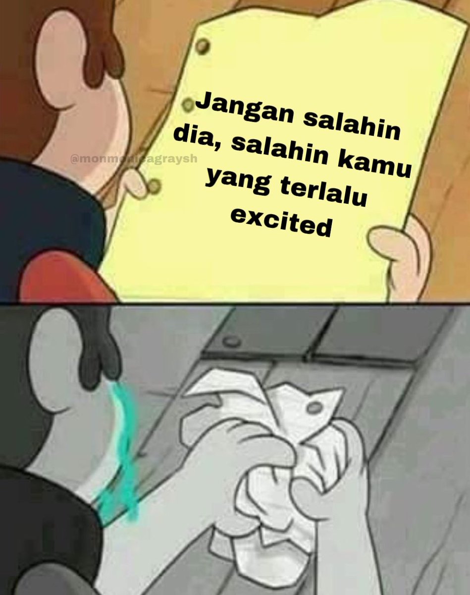 monmonicagraysh's tweet image. Suruh siapa excited sendirian