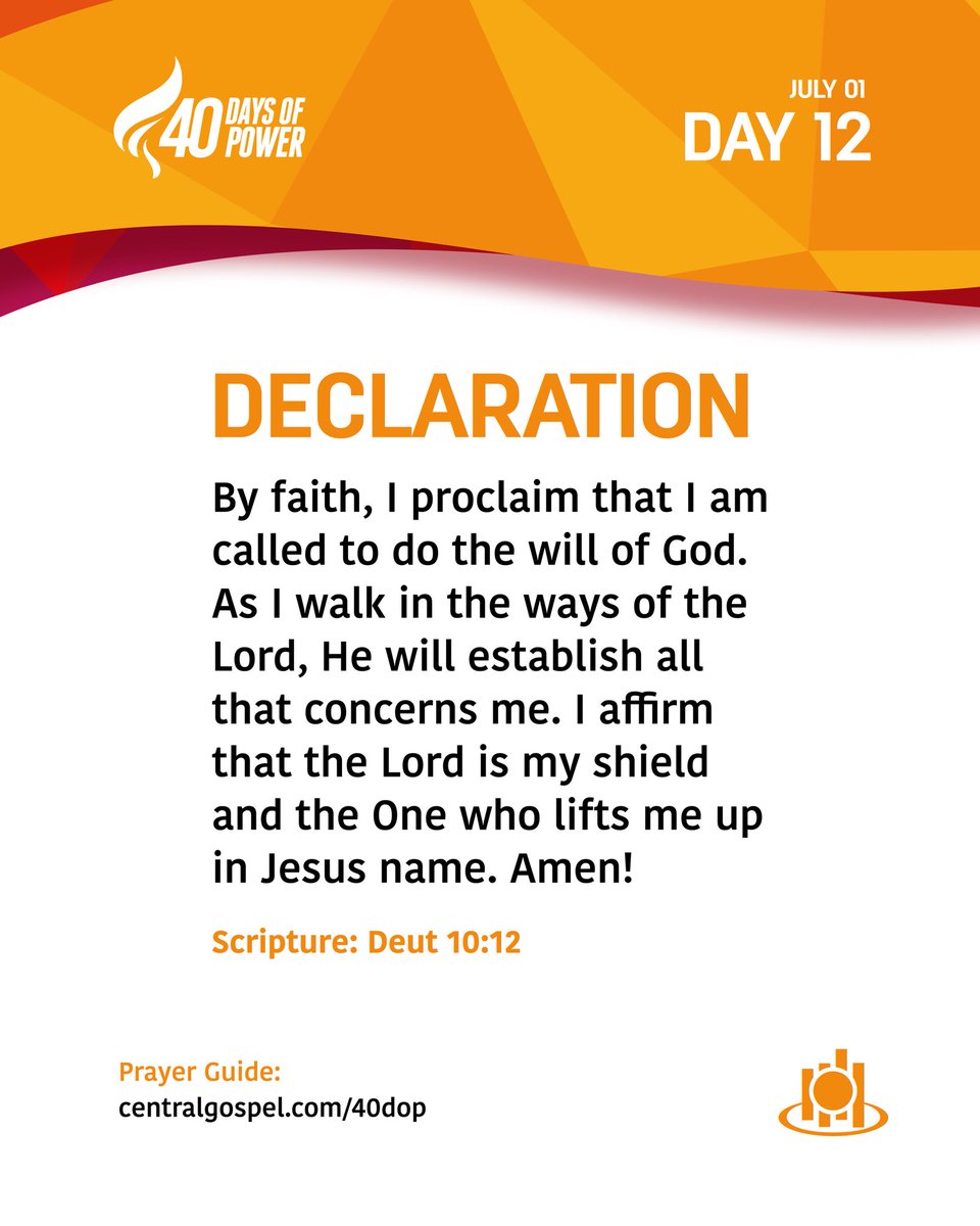 MensaOtabil's tweet image. The Lord is your shield!
#40DaysOfPower
#GW2024