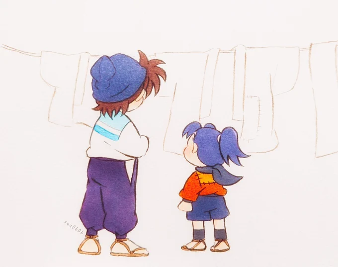 #nin_draw 二人で