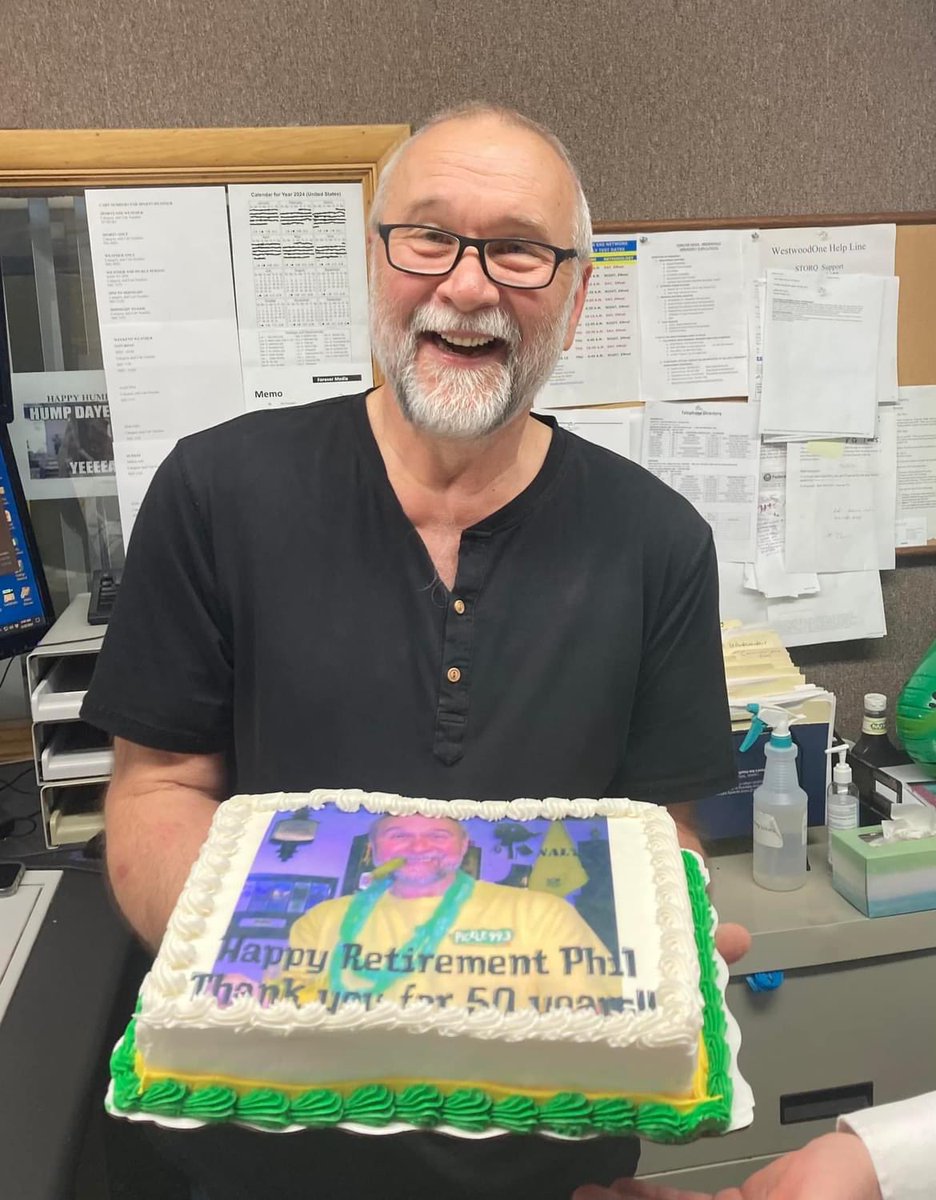 criswinter412's tweet photo. After 50 years in this goofball business Phil Kirzyc, “the Kielbasa Kid” hung up his headphones and called it a day. Blessed to work with him at WXXP and @DVERADIO the most infectious laugh around. Happy Trails friend and enjoy sleeping in ❤️🎶🎤🎧
#philkirzyc #discjockey #WDVE https://t.co/PA664jlyf6