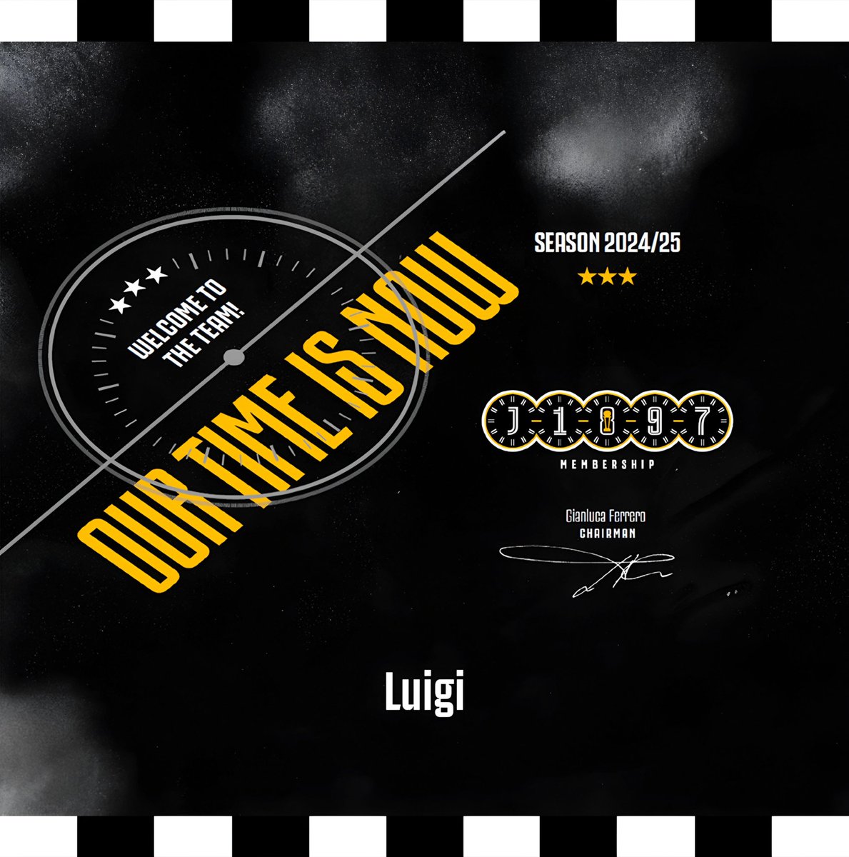 aboutjclub_'s tweet photo. Membership #J1897 season 2024/2025:
Mode ๐โ
Che sia la stagione della svolta! ๐๐ @juventusfc
๐ค๐ค #AboutJ #LiveAhead #FinoAllaFine #ForzaJuve
#Juventus https://t.co/BH4LLj9gIg
