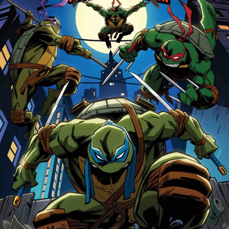 “No matter who your team of Turtles is, you will find something to enjoy in this book.”

A perfect 5/5 score for TMNT: 40TH ANNIVERSARY COMICS CELEBRATION, on sale 7/10!