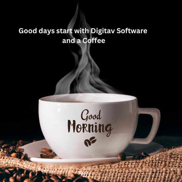 Digitav's tweet photo. With a Digitav Bespoke Software that automates tasks and processes, you always have time for a Good Morning Coffee ☕️ 

Supercharge your business
Save valuable time
Secure your data
https://t.co/JXckZ2cB8r 
#digitav @shoutnetwork #softwaredeveloper https://t.co/09FVx9tfQW