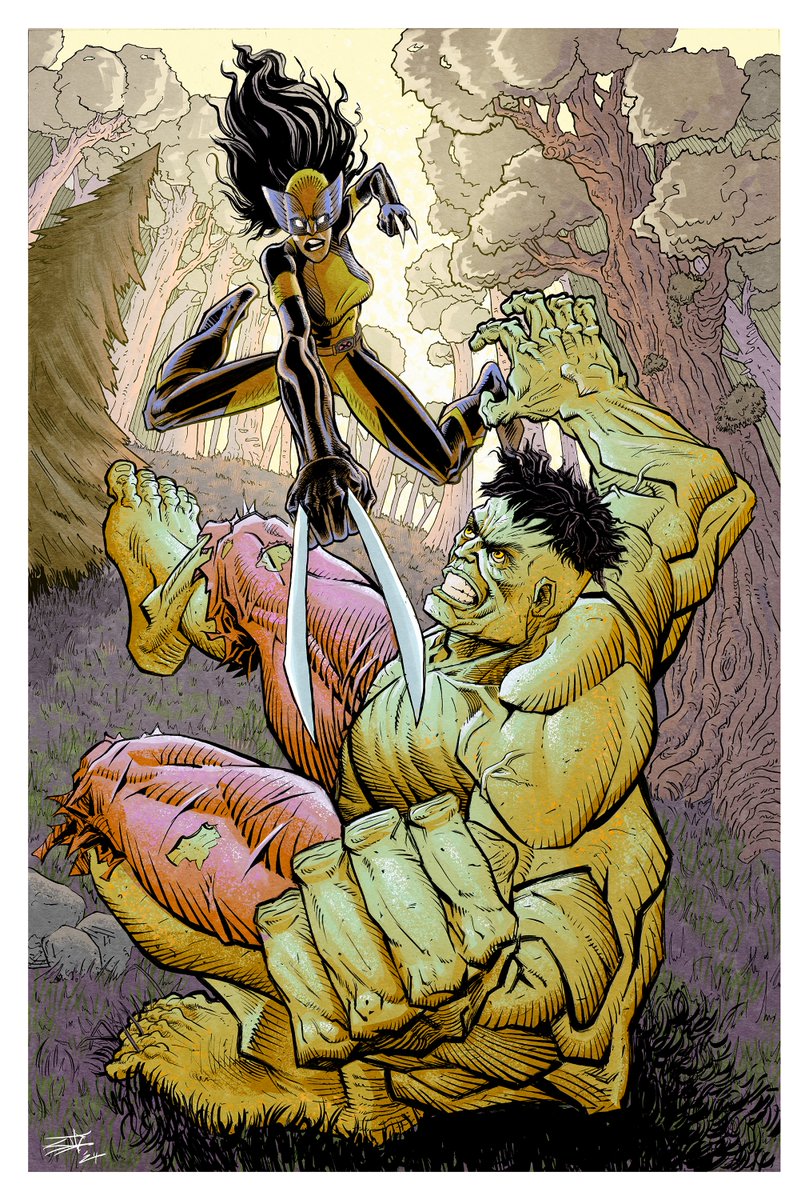 Sidney Davidson (@sid_art_things) on Twitter photo I drew and colored this!
<a href="/SarahBrunstad89/">Sarah Brunstad</a> <a href="/jengrunwald/">Jen “The Umlaut” Grünwald</a> <a href="/axelalonsomarv/">axel alonso</a> <a href="/Wil_Moss/">Wil Moss</a>
#marvel #marvelcomics #comicart #comicillustration #comicpinup #inkart #inkdrawing #wolverine #allnewwolverine #thehulk #hulkvswolverine I drew and colored this!
<a href="/SarahBrunstad89/">Sarah Brunstad</a> <a href="/jengrunwald/">Jen “The Umlaut” Grünwald</a> <a href="/axelalonsomarv/">axel alonso</a> <a href="/Wil_Moss/">Wil Moss</a>
#marvel #marvelcomics #comicart #comicillustration #comicpinup #inkart #inkdrawing #wolverine #allnewwolverine #thehulk #hulkvswolverine