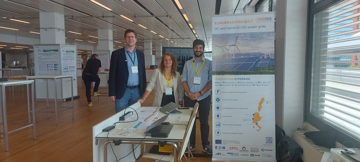👉 A successful CIRED is behind us 👈

The HYPERRIDE Project was represented at CIRED workshop 2024!

Thank you to everyone involved and all interested stakeholders for the pleasant discussions and valuable inputs!

#project #EU #CIRED2024 #HYPERRIDE #booth