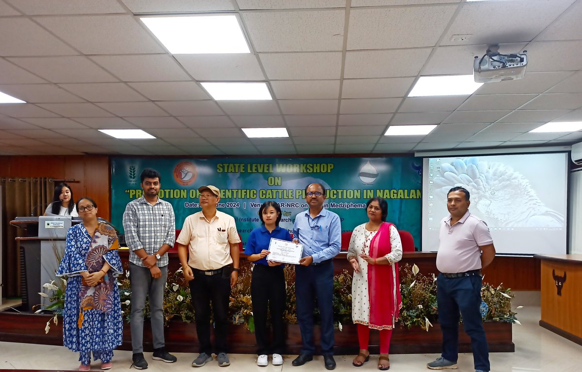 ICAR-National Research Centre on Mithun tweet media