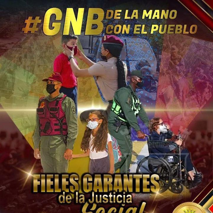Buenos días GNB,de la mano con el pueblo