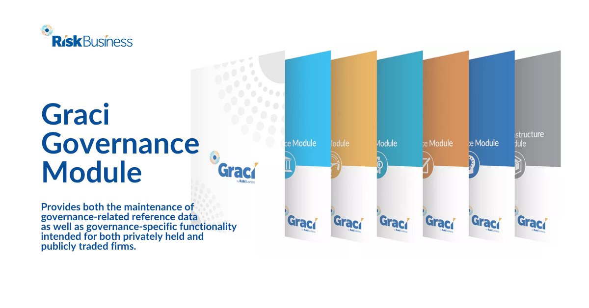 RiskBusines's tweet image. #SolutionsSpotlight

Our Graci #Governance module provides the maintenance of governance-related reference data, such as organisational structures, employees, and governance-specific functionality for privately and publicly traded firms.

Learn more:
riskbusiness.com/graci/