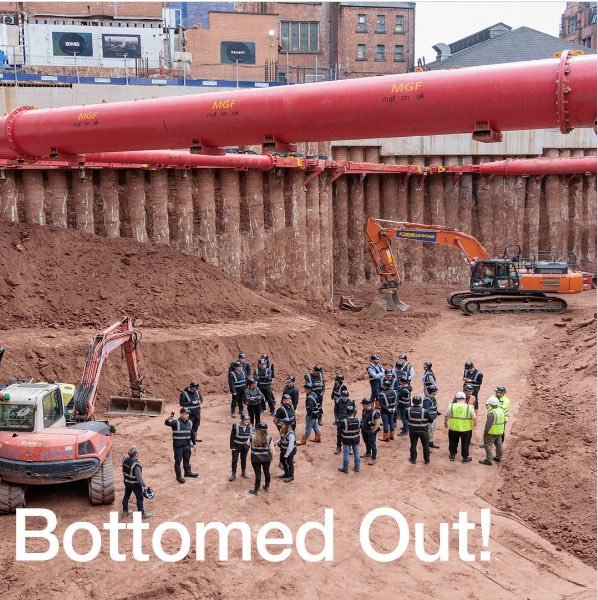 Bottoming Out Celebration!

We’re excited to announce that our St Michael’s project for Relentless &amp; Salboy has now officially bottomed out with the basement excavation fully completed!

We were delighted to celebrate this milestone with our client &amp; partners.