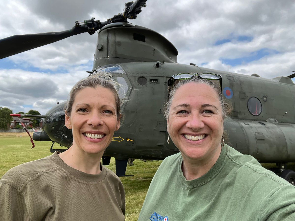 RAF_FF's tweet photo. On Friday Ali attended 'Camo Day' @RAFBensonSchool to learn about how the school supports the #RAFCommunity.
Ali is pictured here with Headteacher Steph Fawdry!
@SCISS_NEAC https://t.co/FDuHxXCIOc