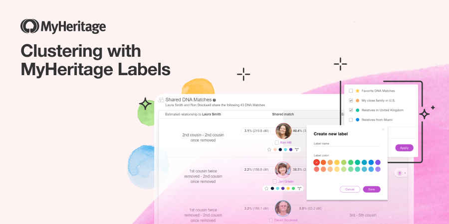 Organize your #MyHeritage #DNA match list like a pro! 🗂️ Join Michelle <a href="/genealogylass/">Michelle Leonard</a> for a #webinar on using MyHeritage labels to cluster and manage your matches effectively. Watch the recording now: brnw.ch/21wL3JE #Genealogy #FamilyHistory