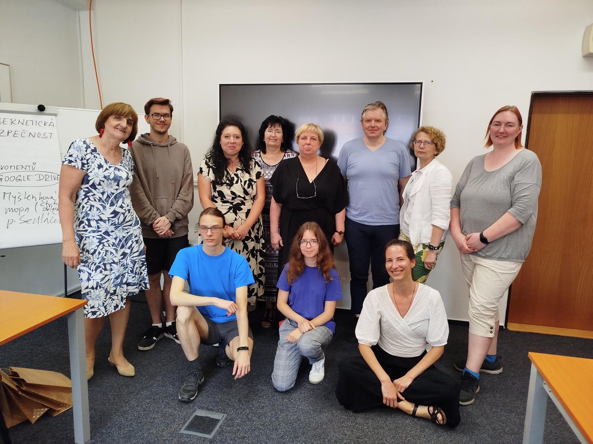 CHESS Cyber-Security Excellence Hub (@chess_eu) on Twitter photo An Eventful Week in Cybersecurity in Brno!
🔐 Cybersecurity Summer School for future cyber defenders. <a href="/KyberSoutez/">Kyber Soutez</a> <a href="/cybersecmuni/">CYBERSECMUNI</a> <a href="/FI_MUNI/">Fakulta informatiky MU</a>
🤝 Estonians visiting Masaryk University & local Brno high school to discuss common interests and learning about inject.muni.cz. An Eventful Week in Cybersecurity in Brno!
🔐 Cybersecurity Summer School for future cyber defenders. <a href="/KyberSoutez/">Kyber Soutez</a> <a href="/cybersecmuni/">CYBERSECMUNI</a> <a href="/FI_MUNI/">Fakulta informatiky MU</a>
🤝 Estonians visiting Masaryk University & local Brno high school to discuss common interests and learning about inject.muni.cz.