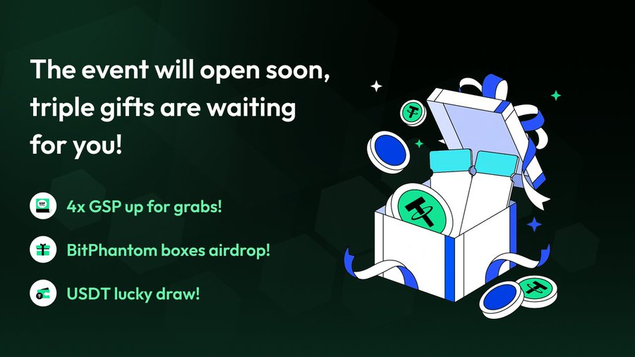 ARB_Universe's tweet photo. 🚀@GStablecoin first #BitPhantom boxes drop will be live on 3rd July 2024!
🚀 The event time will be determined by the @Arbitrum One block height!
💡 $GUSD has been officially launched on multiple #Bitcoin Layer2s, accompanied by the activation of points reward system
🔽 VISIT
https://t.co/IkuFhs9qr2
#ARB_Universe $GSP