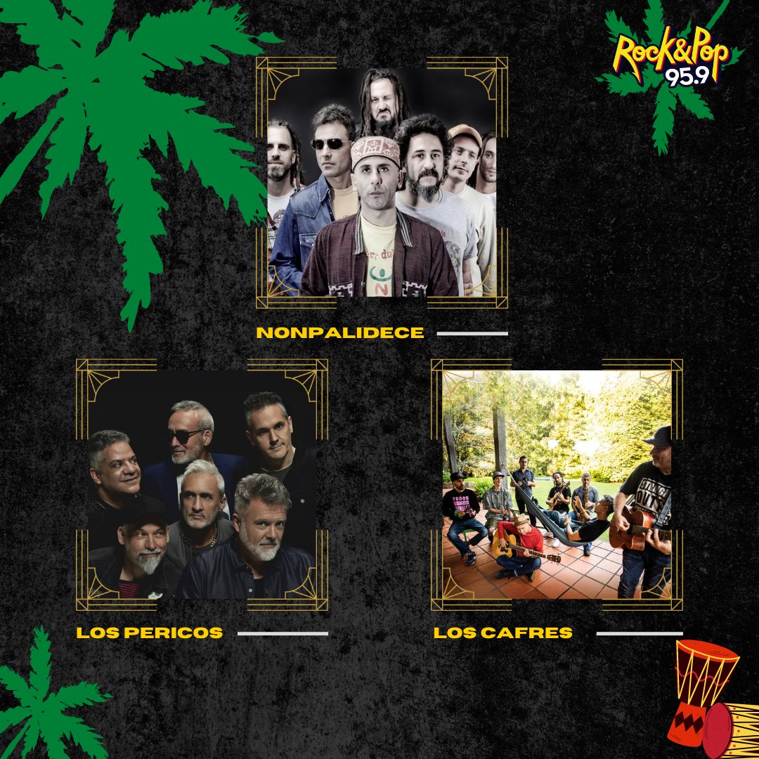 fmrockandpop's tweet photo. 🇯🇲Hoy es el Día Internacional del Reggae.

🎶Más que un genero musical, una cultura de resistencia, protesta y unidad.

✊Sus letras de activismo social se volvieron un símbolo jamaiquino para que la población alzara la voz contra injusticias perpetradas por el gobierno. https://t.co/sse0JZjDdi