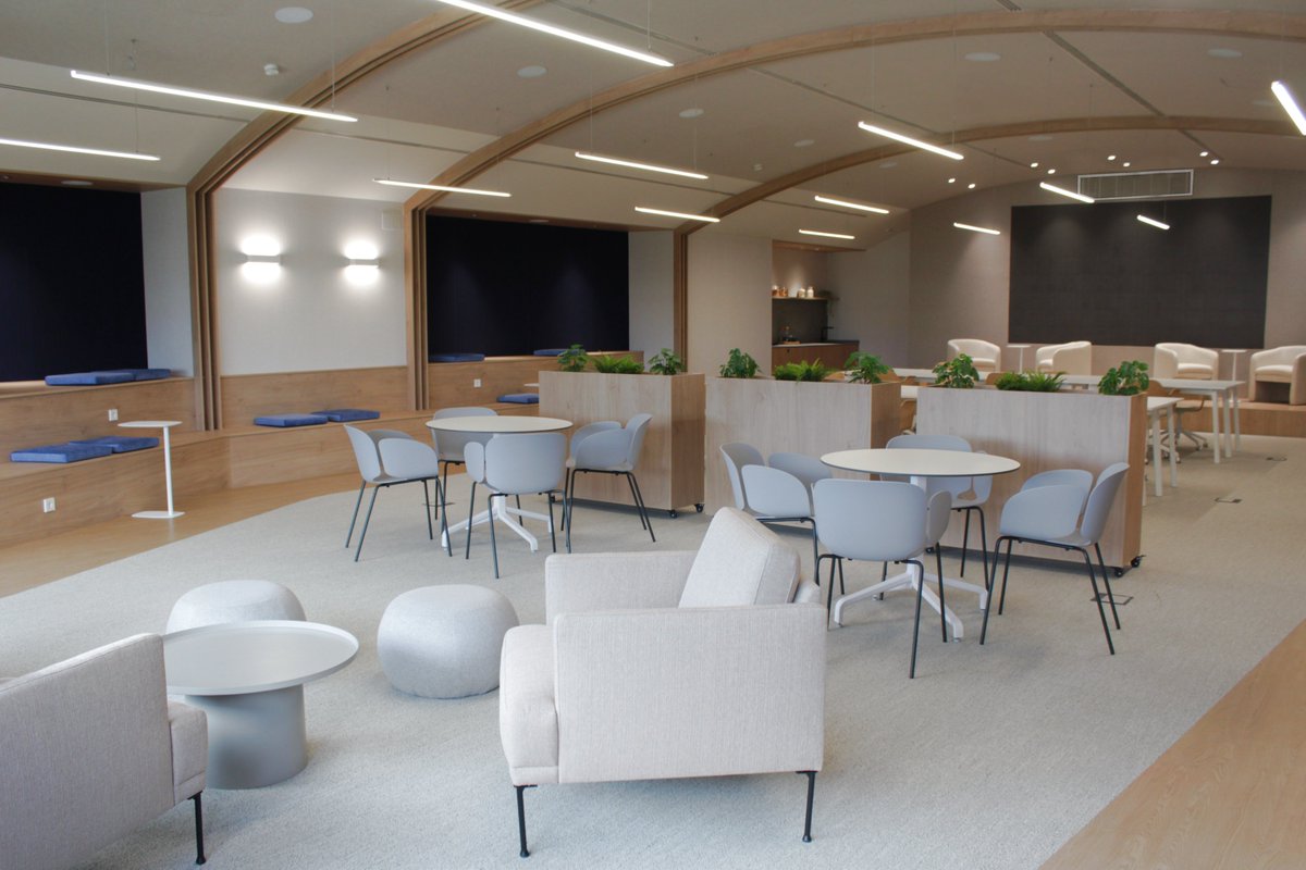 AXIS_arq's tweet photo. MASID MADRID SCIENCE INNOVATION DISTRICT confió en @AXIS_arq para el acondicionamiento integral de un nuevo espacio flexible con capacidad para más de 100 personas, que será el enclave de eventos, congresos y ponencias, pues ha sido diseñado para transformarse fácilmente. https://t.co/uSTgxy6HFk