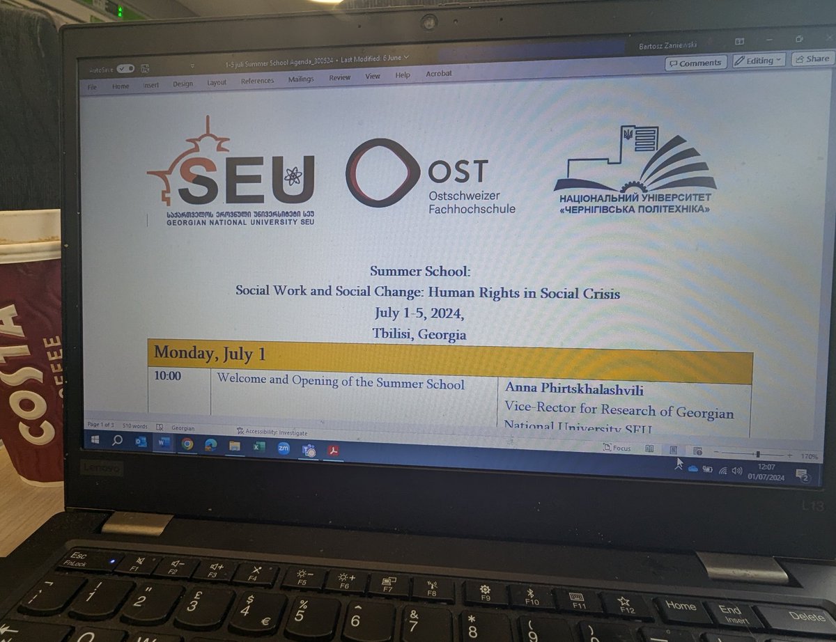 En route to Tbilisi to join colleges at Summer School looking at Social Work and Social Change: Human Rights in Social Crisis, looking forward to working with students  on Social Work, Domestic Abuse and Human Rights <a href="/PlymSocialWork/">PlymSocialWork</a>