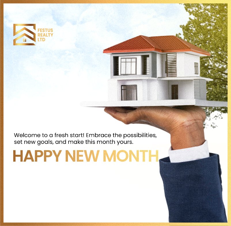Festus_realty's tweet photo. Hello, New Month! Let's make magic happen✨

#HappyNewMonth https://t.co/6A2f40hup2