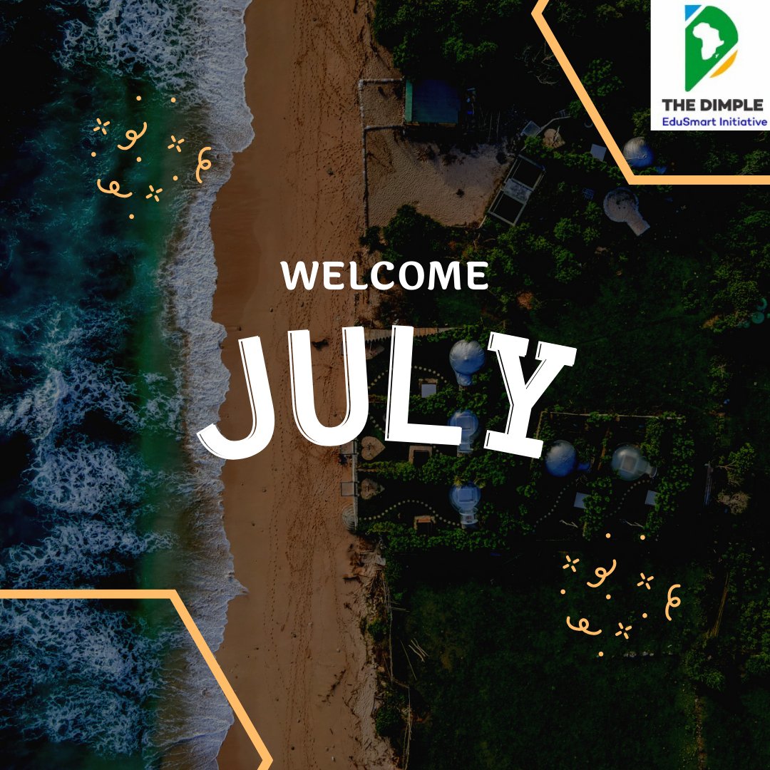 The_dimpleI's tweet photo. "🌟 Hello July! 🌟 

With great pleasure, we welcome you to a brand-new month full of learning experiences and opportunities with the Dimple Edusmart Initiative! 📚✨ 

Join us as we embrace the spirit of growth and knowledge this July. 🌿 

Let's make this month one to remember! https://t.co/JccViJXxKe