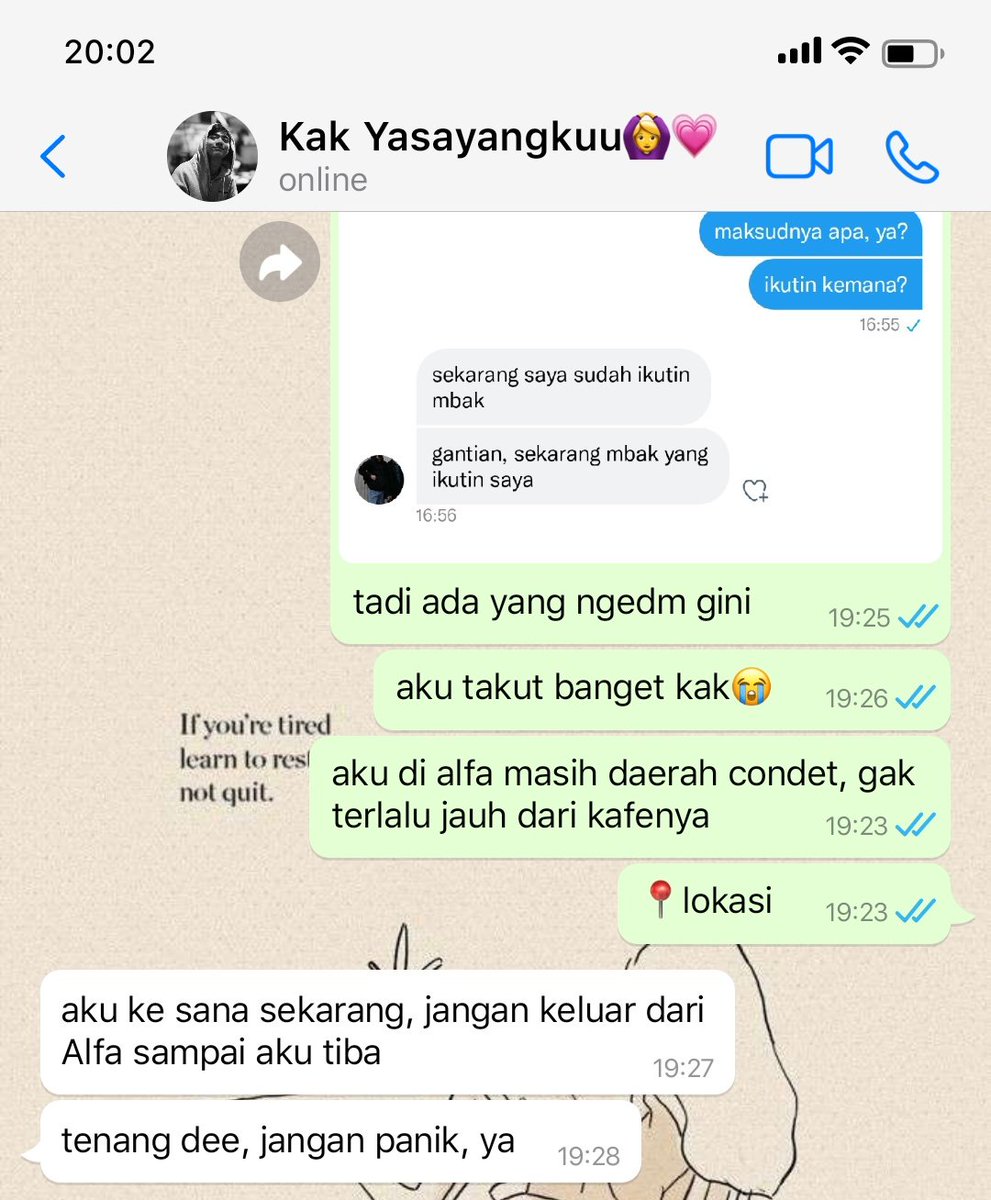 AjemScript's tweet image. ; Stalker?

|Iza-Yasa Few Tweets|
©® AjemScript