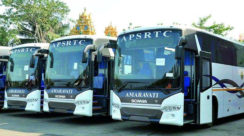 AndhraNexus's tweet image. 𝗘𝘅𝗰𝗶𝘁𝗶𝗻𝗴 𝗻𝗲𝘄𝘀! 📢

AP Transport Minister Ram Prasad Reddy announces 1400 new buses for APSRTC. 
Fully electric buses arriving in 5 years with central support.
Committed to a profitable, worker-friendly future. Stay tuned! #APTransport #APSRTC #ElectricBuses
