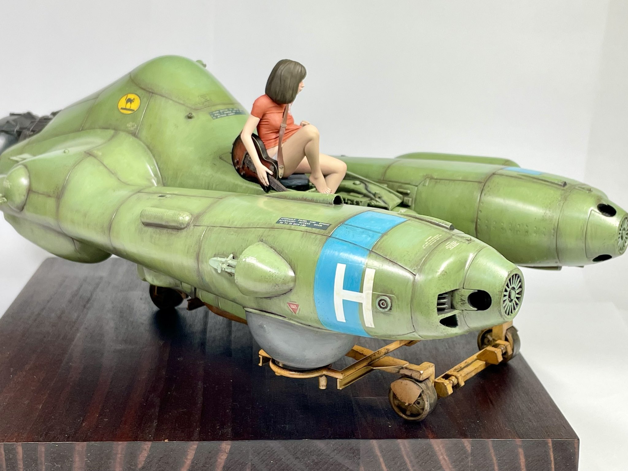 P.K.A Wave 1/20 plastic kit by 横山 宏 X @ kowyokoyama #Art