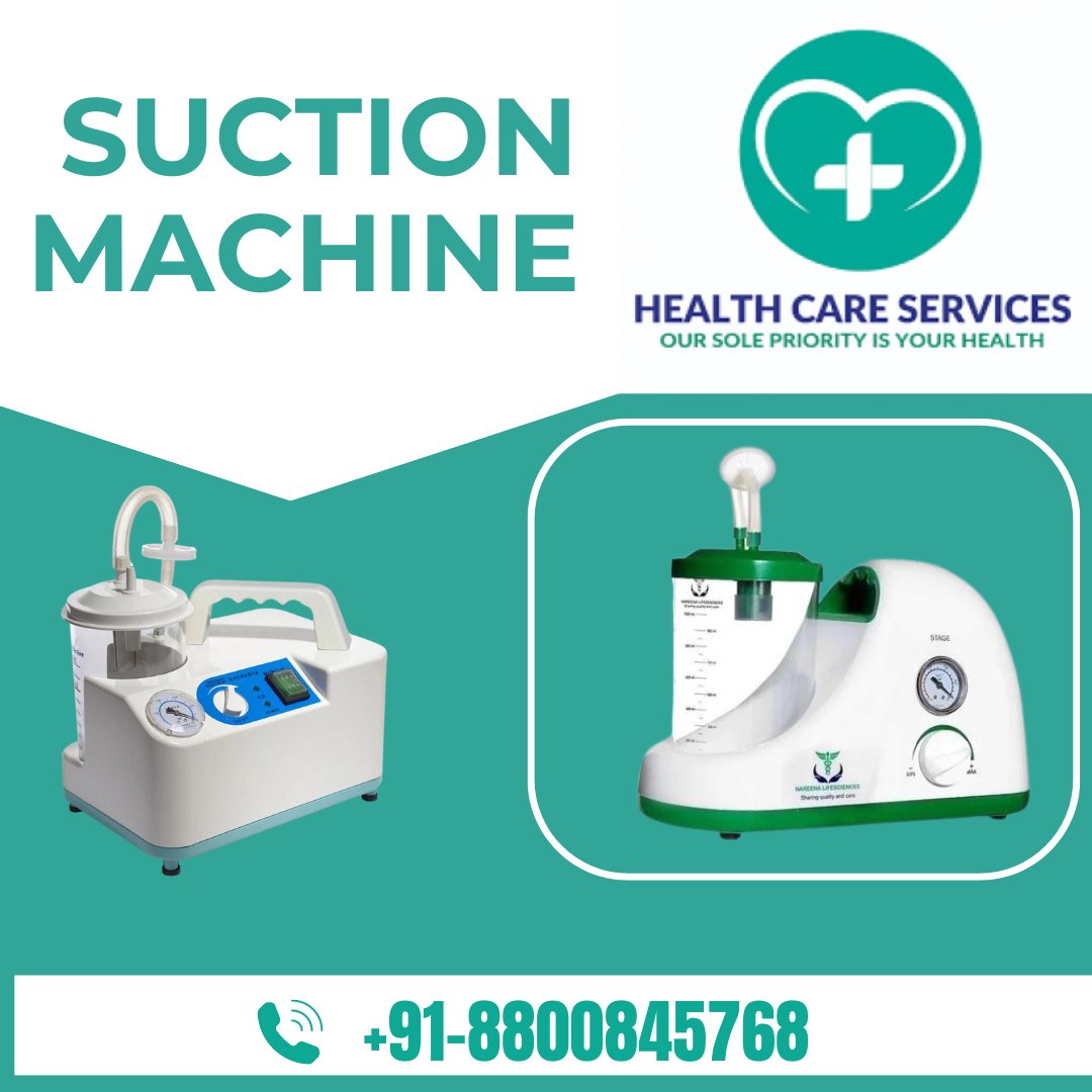 aliyapatentcare's tweet image. Rent a suction machine for home care needs, ensuring efficient respiratory support. Convenient and reliable rentals available for short or long-term use. Contact us for details and availability.
#suctionmachine