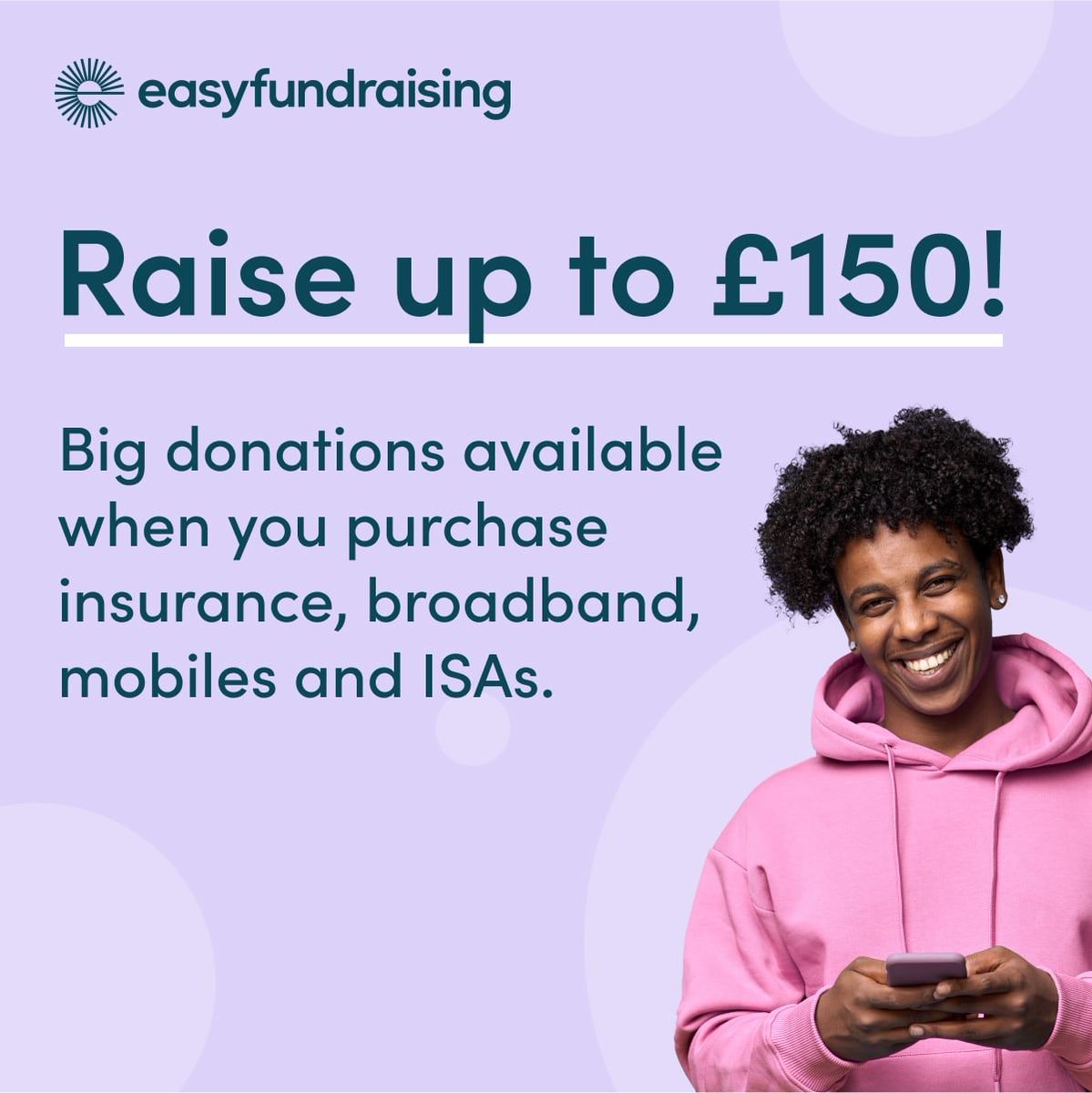 You could raise BIG donations including up to £150 for Hire a Hero when you use #easyfundraising to purchase insurance, your broadband &amp; TV, upgrade your mobile phone. MoneySupermarket, BT Broadband, giffgaff, and many more will donate to us for FREE! buff.ly/4aJS1PS
