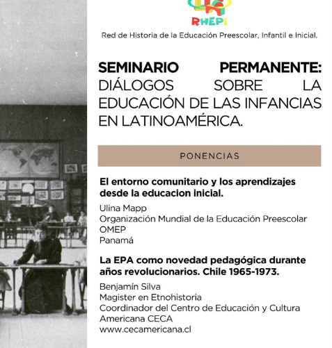 #RHEPI - "Seminario Permanente: Diálogo sobre la educación de las infancias en Latinoamérica"
Seminario Permanente de la Red de Historia de la Educación Preescolar, Infantil e inicial.
📆 31 de julio
04pm MX
06pm BR-CH
07pm ARG
+info y acceso al ZOOM en:
anpilac.com/contenido/288/…