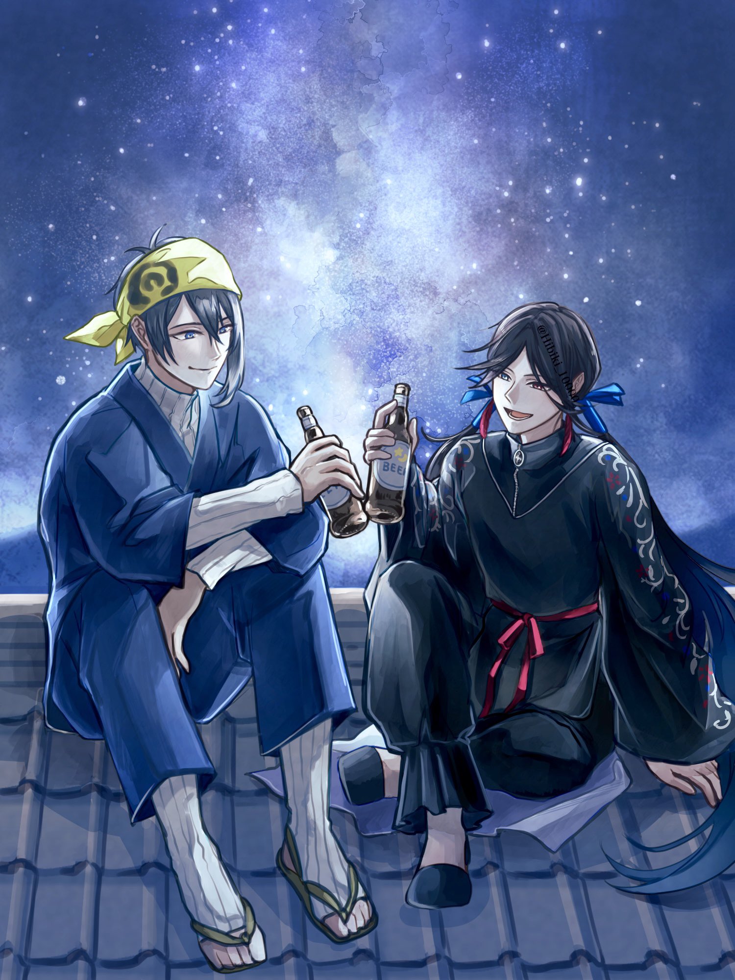 刀剣乱舞 祝杯グラス とうらぶ　丙子椒林剣　七星剣 刀剣乱舞】丙子椒林剣 / ボイス集 -回想,七夕,神技,真剣必殺